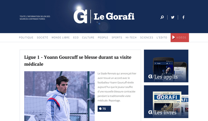 Quel Site A Inspiré Le Gorafi