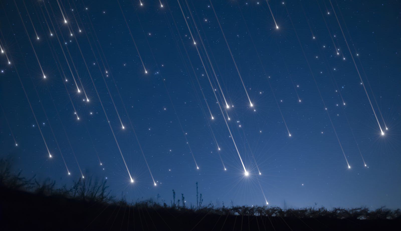 Pluie de météorites Spectacle dans le ciel demain soir avant la destruction totale de la Terre