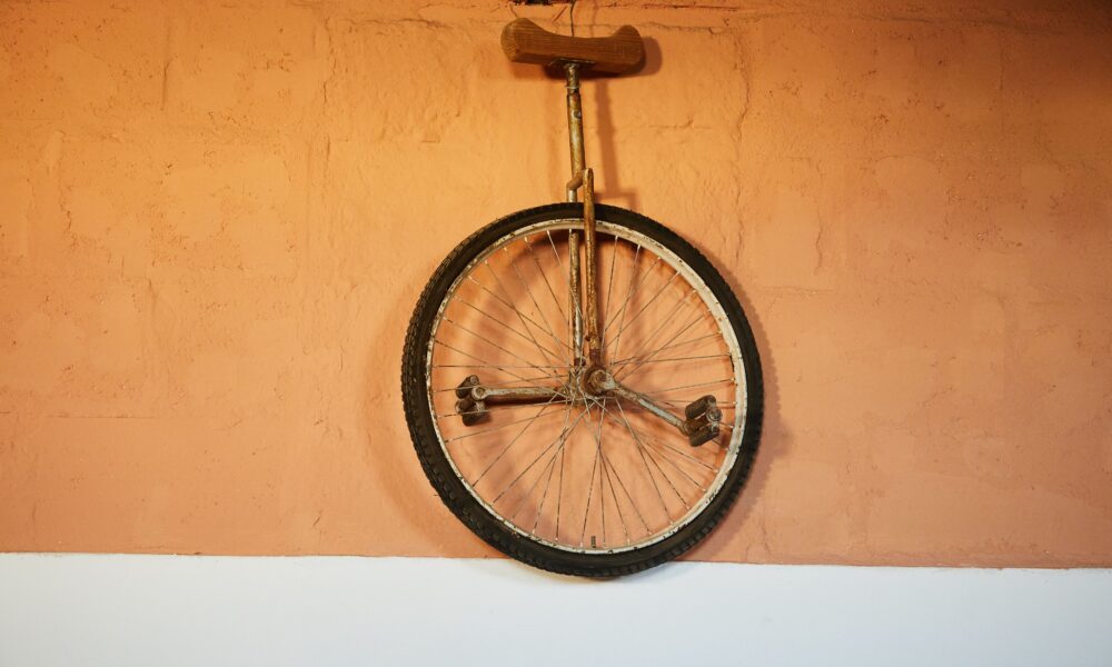 Faute de moyens, sa crise de la quarantaine réduite à un monocycle